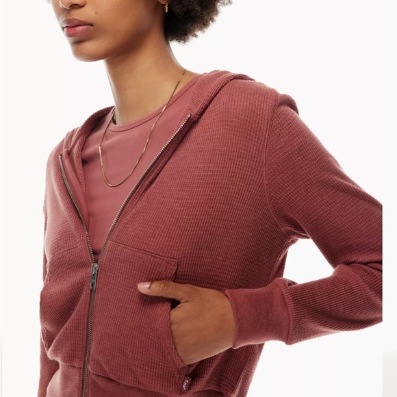 TNA Waffle Zip Hoodie - Picture 4 of 4